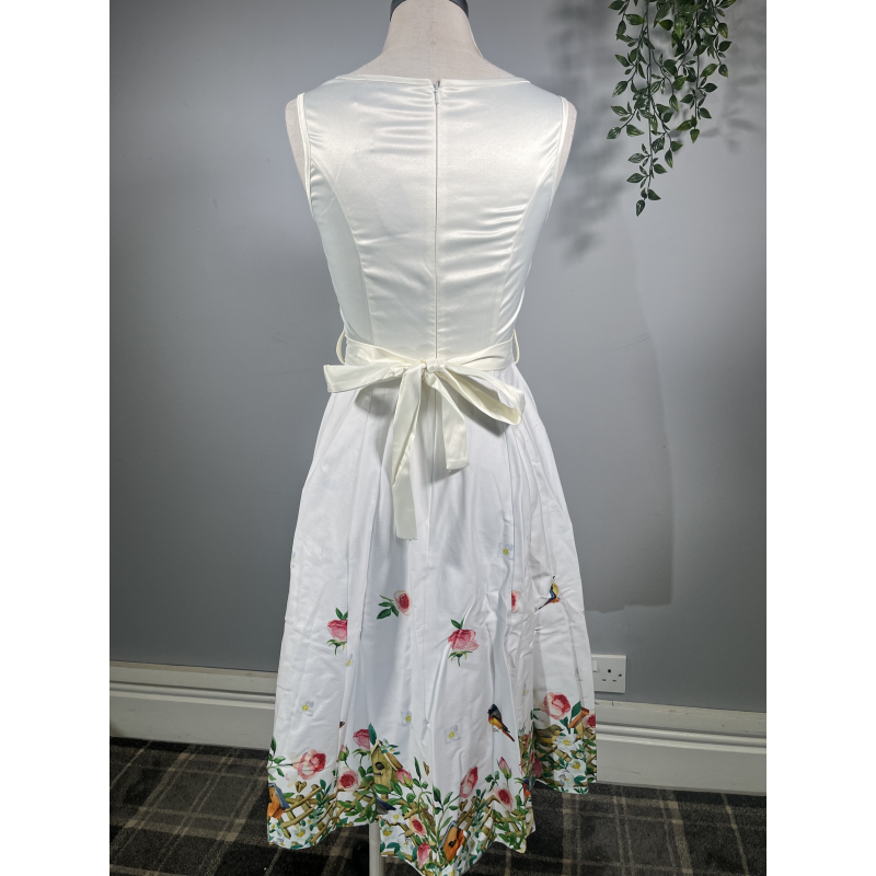 Hepburn Dress - Rose Garden (08), Lady V London