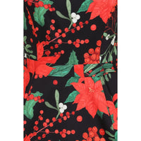 Thumbnail for Hepburn Dress - Poinsettia