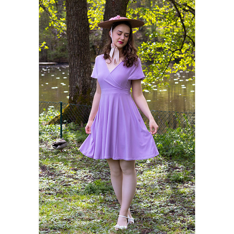 Lyra - Mini Dress - Lilac