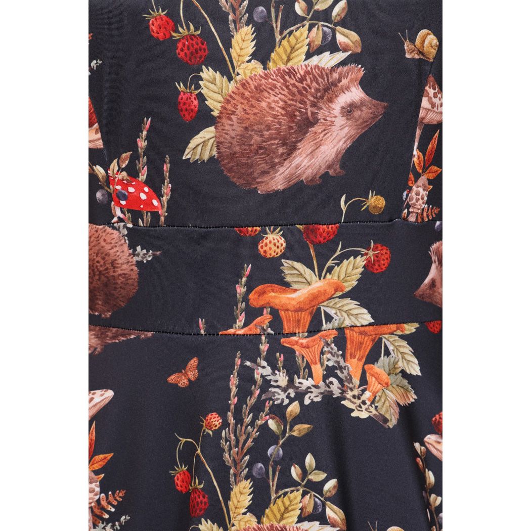 Betty Dress - Autumn Hedgehog, Lady V London