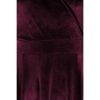 Thumbnail for Lyra Maxi Dress - Wine Velvet