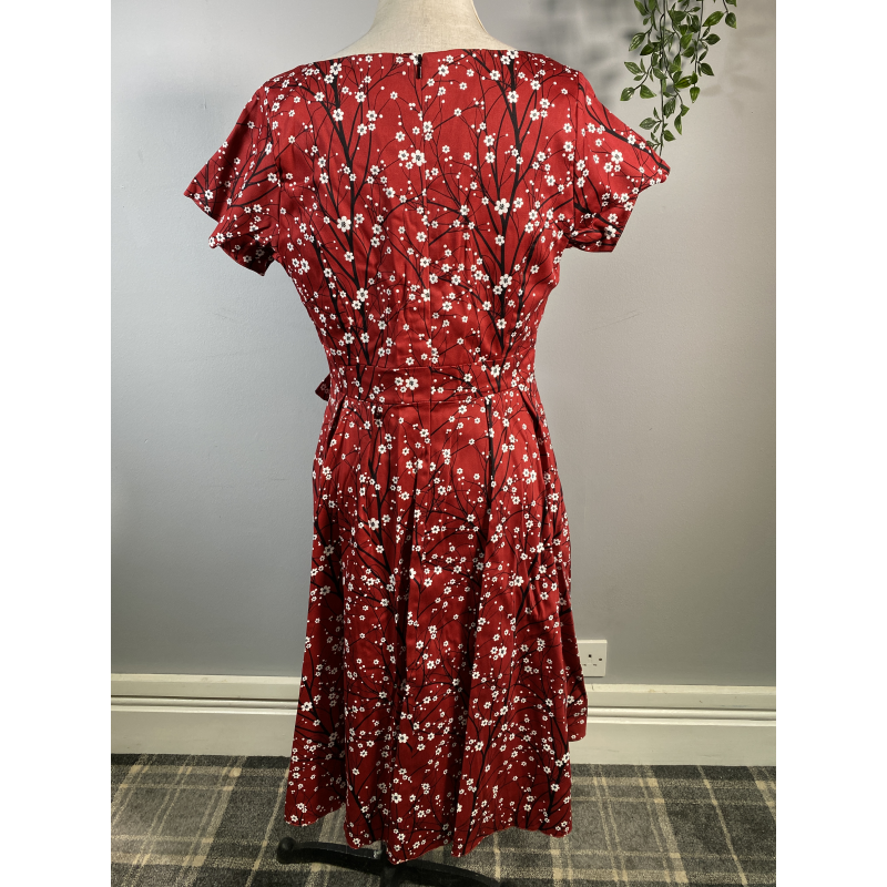 Lady V Dress - Cherry Blossom, Lady V London