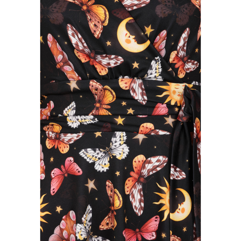 Arabella Dress - Autumn Moths, Lady V London