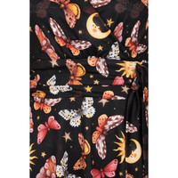 Thumbnail for Arabella Dress - Autumn Moths, Lady V London