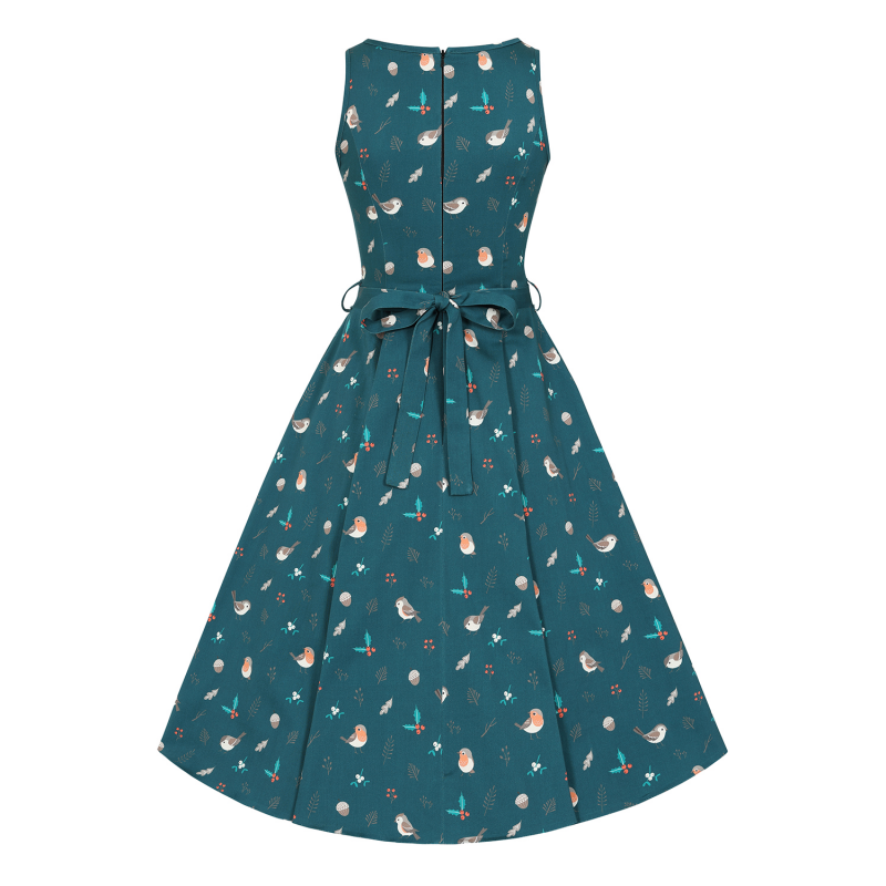 Hepburn Dress - Robin, Lady V London