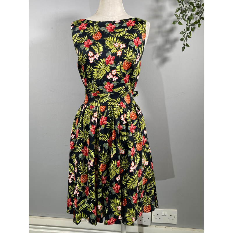 Tea Dress - Tropics (12), Lady V London