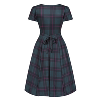 Thumbnail for Lyra Dress - Tartan, Lady V London