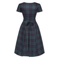 Thumbnail for Lyra Dress - Tartan, Lady V London