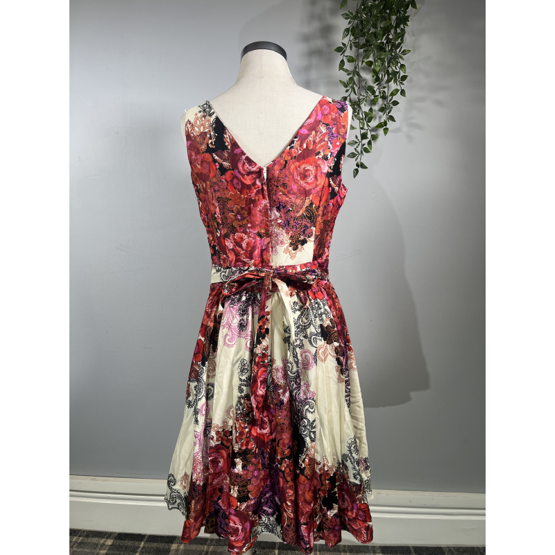 Tea Dress - Red Collage (14), Lady V London