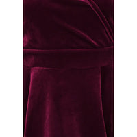Thumbnail for Lyra Dress - Wine Velvet