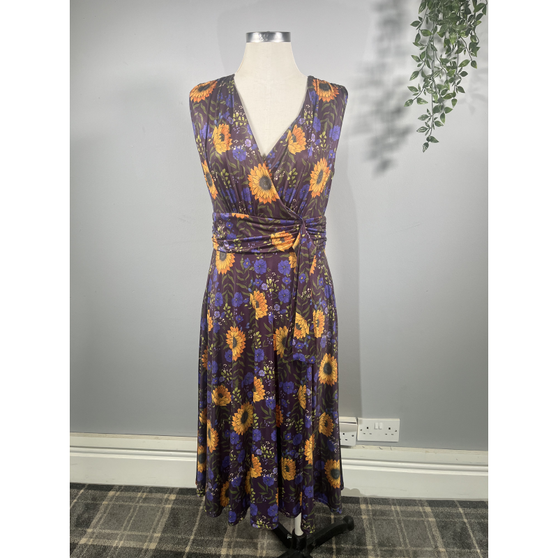 Arabella Dress - Sunflower (12), Lady V London