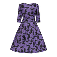 Thumbnail for Betty Dress - Black Cat
