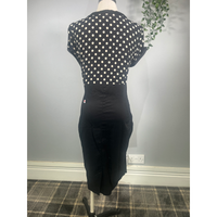 Thumbnail for Lady V Dress - Black Polka (12), Lady V London