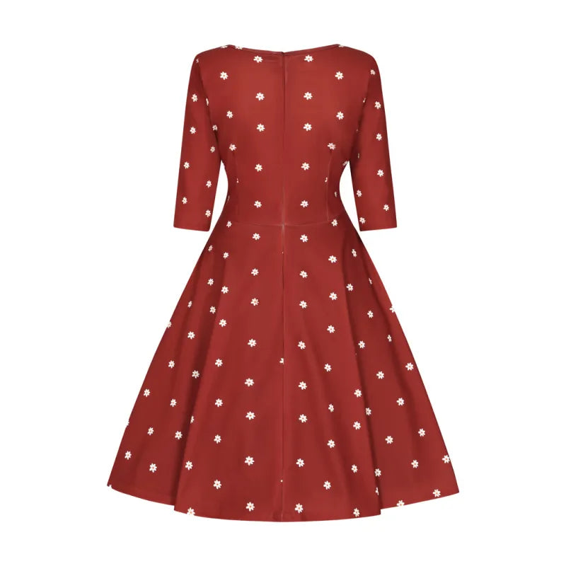 Betty Dress - Autumn Ditsy