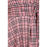 Thumbnail for Arabella Dress - Pink Houndstooth, Lady V London