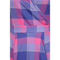 Thumbnail for Lyra Dress - Pink and Purple Plaid