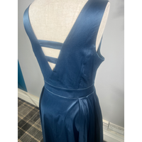 Thumbnail for Lady V Dress - Navy Silk (12), Lady V London