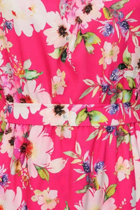 Thumbnail for Daphne Dress - Pink Floral Lady Vintage Daphne Dress
