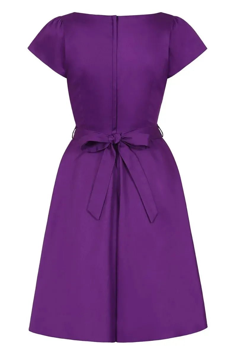 Day Dress - Purple Lady Vintage Day Dress