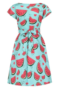 Thumbnail for Day Dress - Watermelon Lady Vintage Day Dress