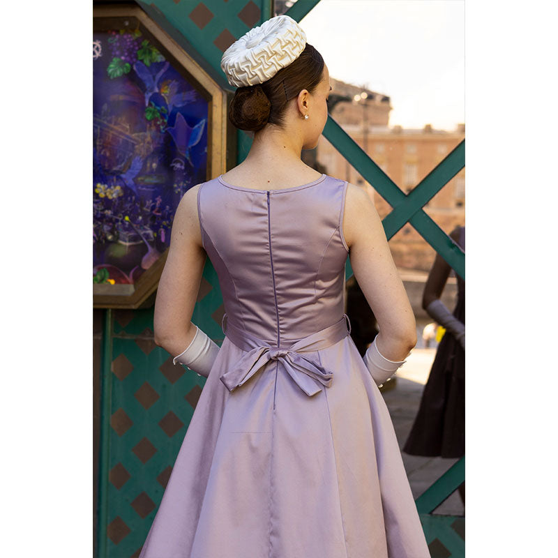 Hepburn Dress - Rose Quartz Sateen