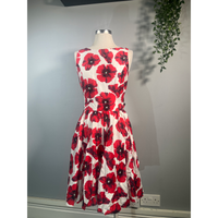 Thumbnail for Tea Dress - Red Anemone (14), Lady V London