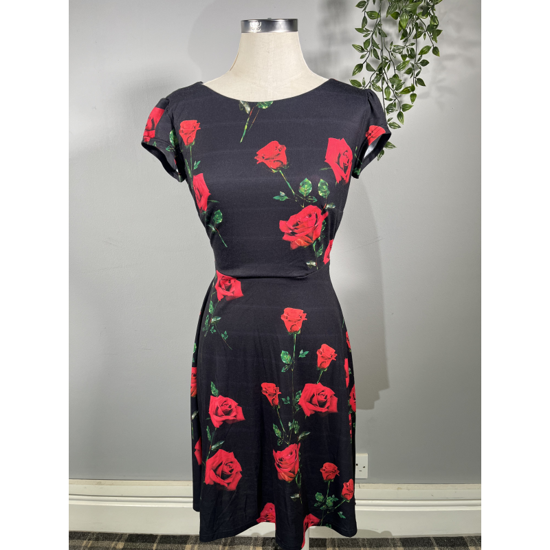 Lady V Dress - Red Rose (10), Lady V London