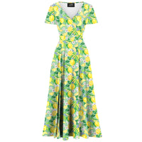 Thumbnail for Lyra - Maxi Dress - Positano Lemons