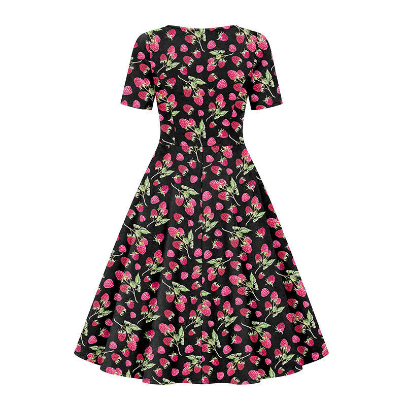 Betty Dress - Raspberry