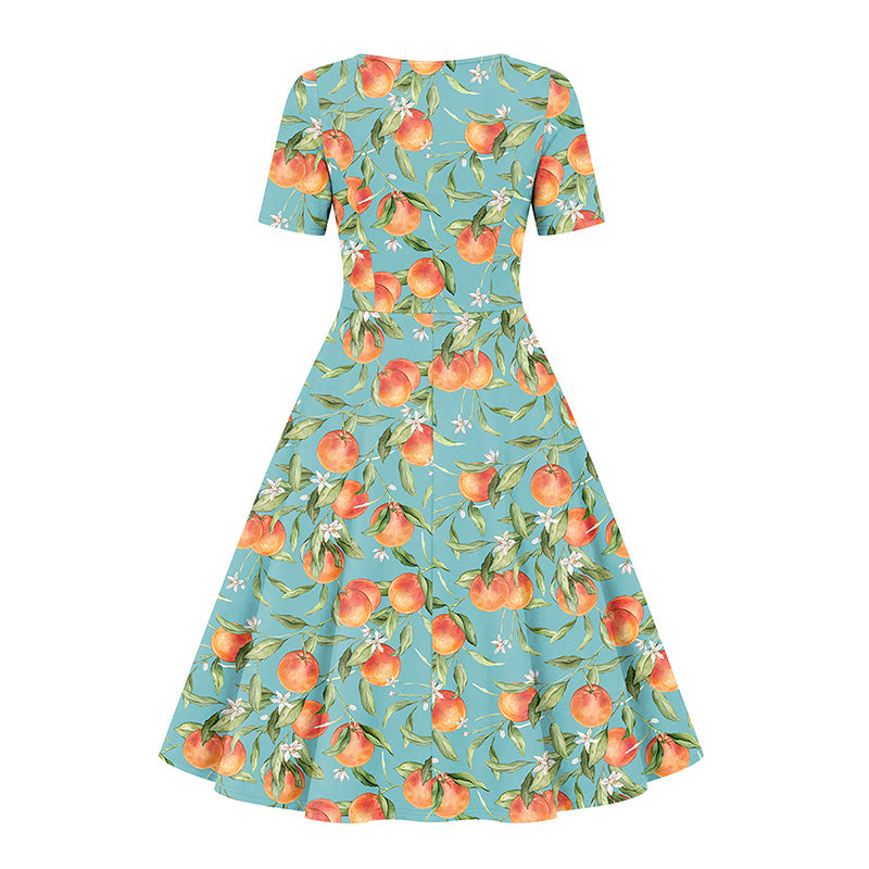 Betty Dress - Summer Orange