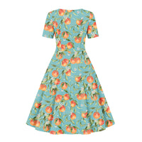 Thumbnail for Betty Dress - Summer Orange