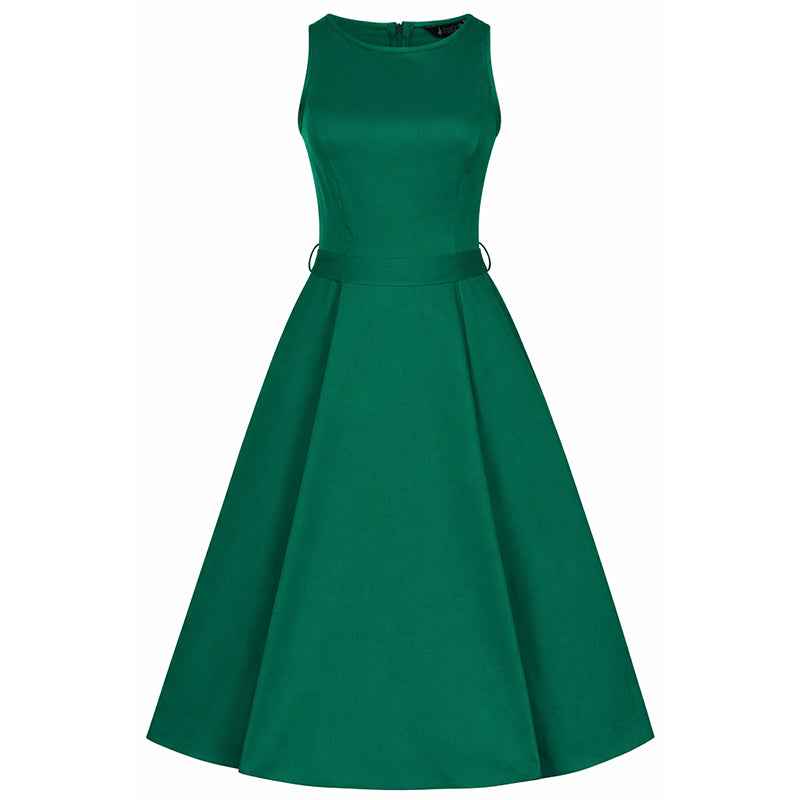 Hepburn Dress - Malachite