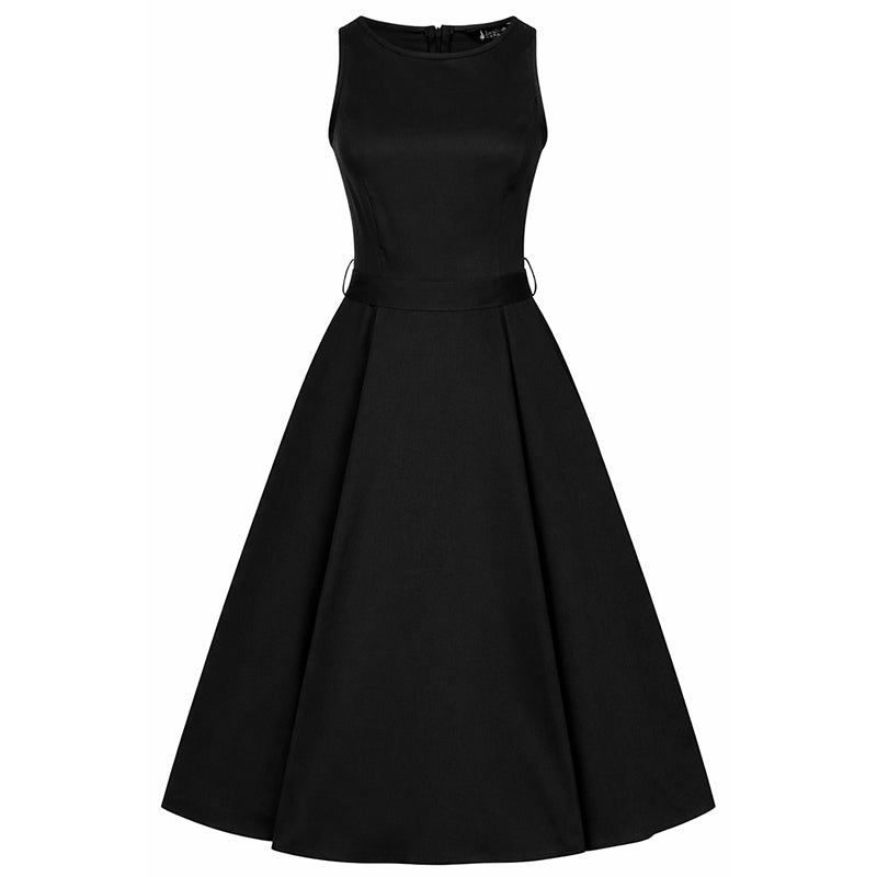 Hepburn Dress - Obsidian Lady V London Hepburn Dress - Obsidian Lady V London