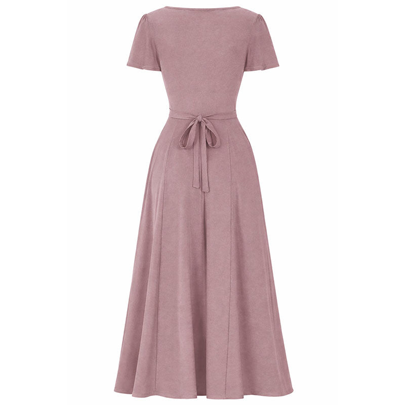 Lyra - Maxi Dress - Smoky Pink