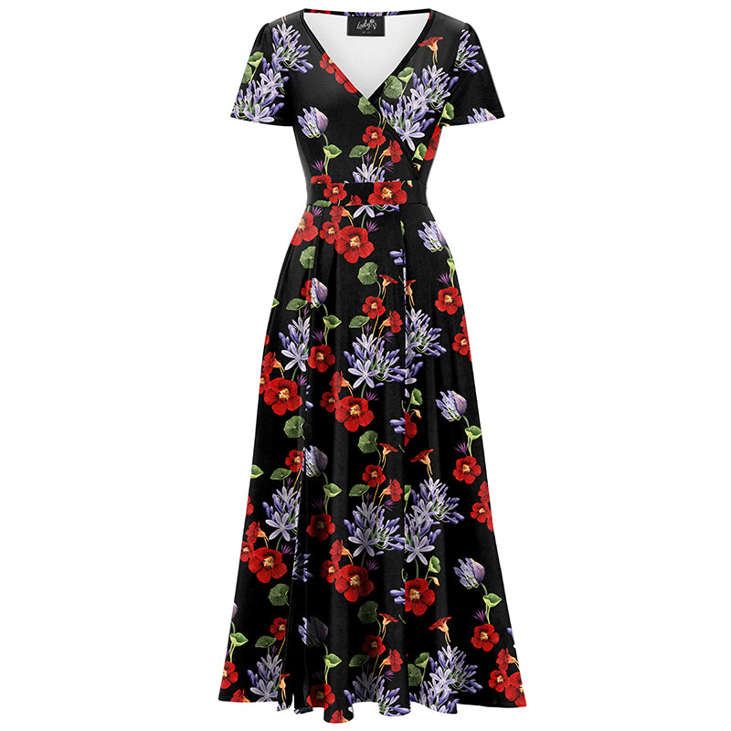 Lyra - Maxi Dress - Twilight Garden