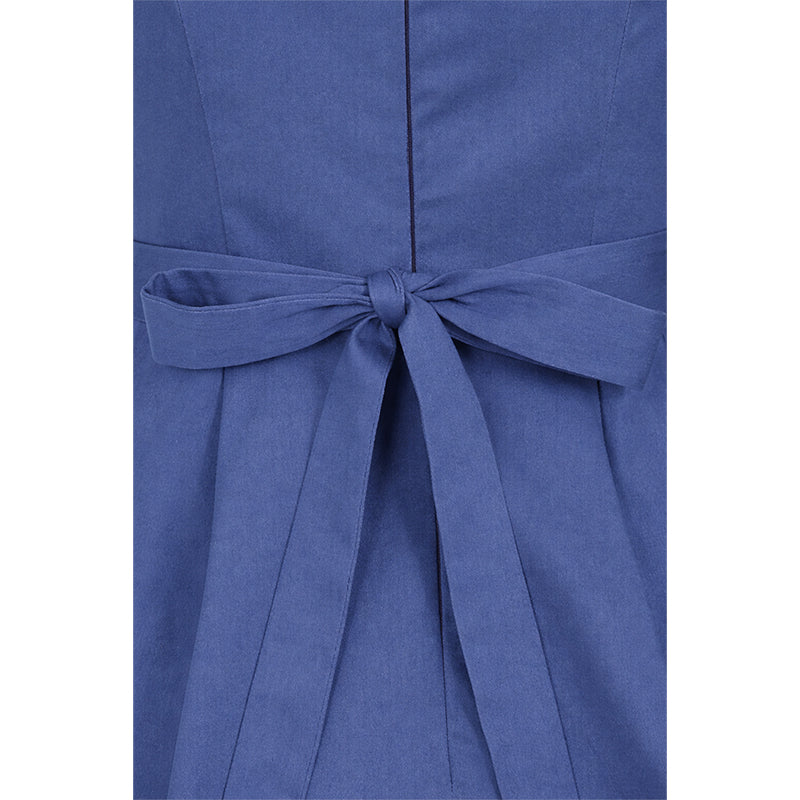 Hepburn Dress - Blue Aventurine