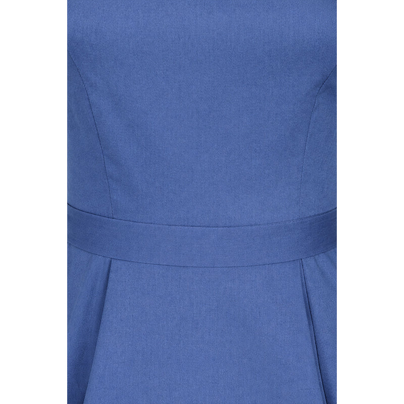 Hepburn Dress - Blue Aventurine