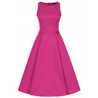 Thumbnail for Hepburn Dress - Pink Sapphire