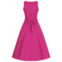 Thumbnail for Hepburn Dress - Pink Sapphire
