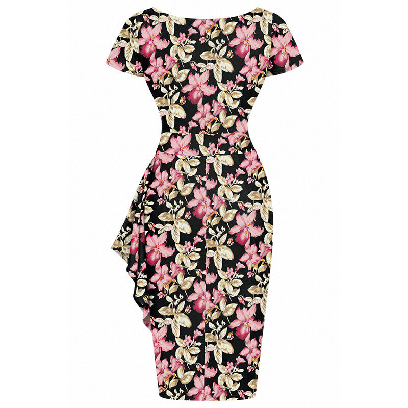 Elsie Dress - Orchid Noir