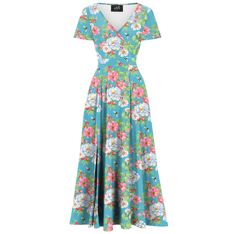 Lyra - Maxi Dress - Bumblebee Bloom