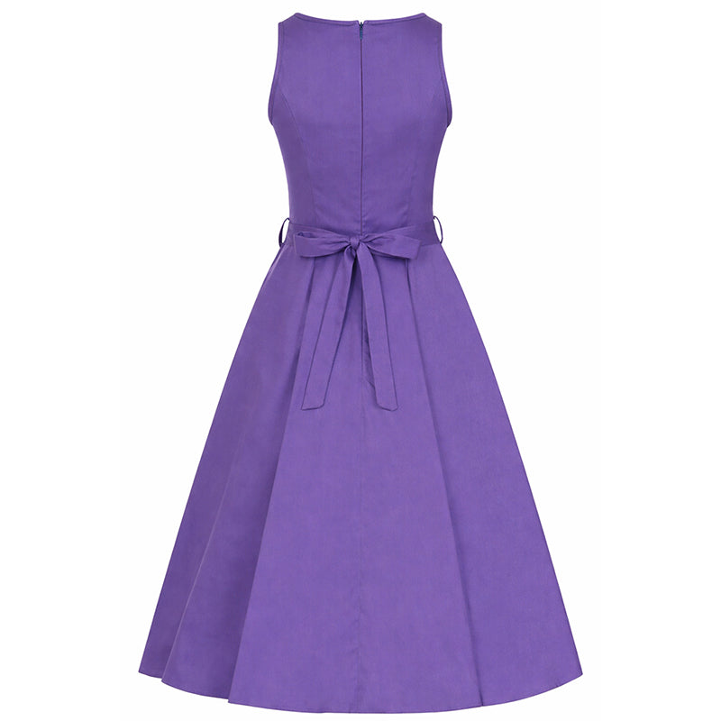 Hepburn Dress - Amethyst