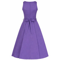 Thumbnail for Hepburn Dress - Amethyst