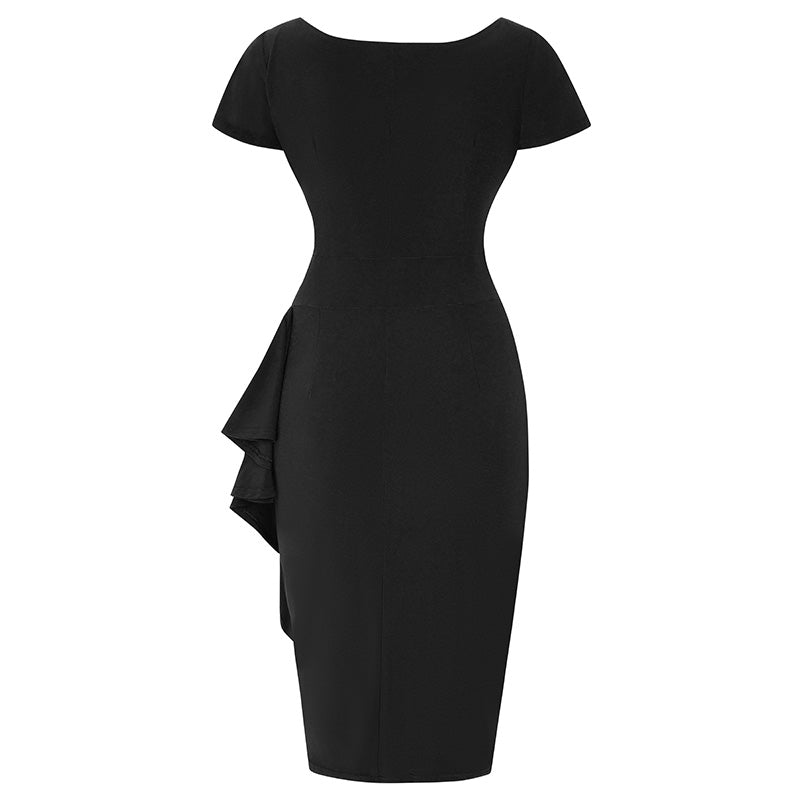 Elsie Dress - Plain Black