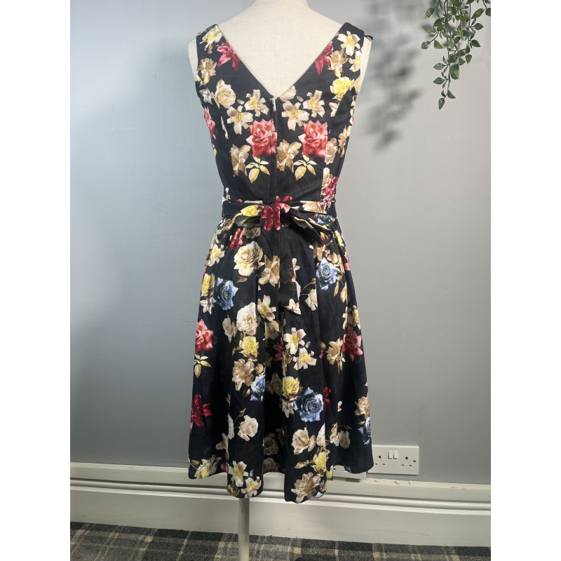 Tea Dress - Lilies and Roses (10), Lady V London