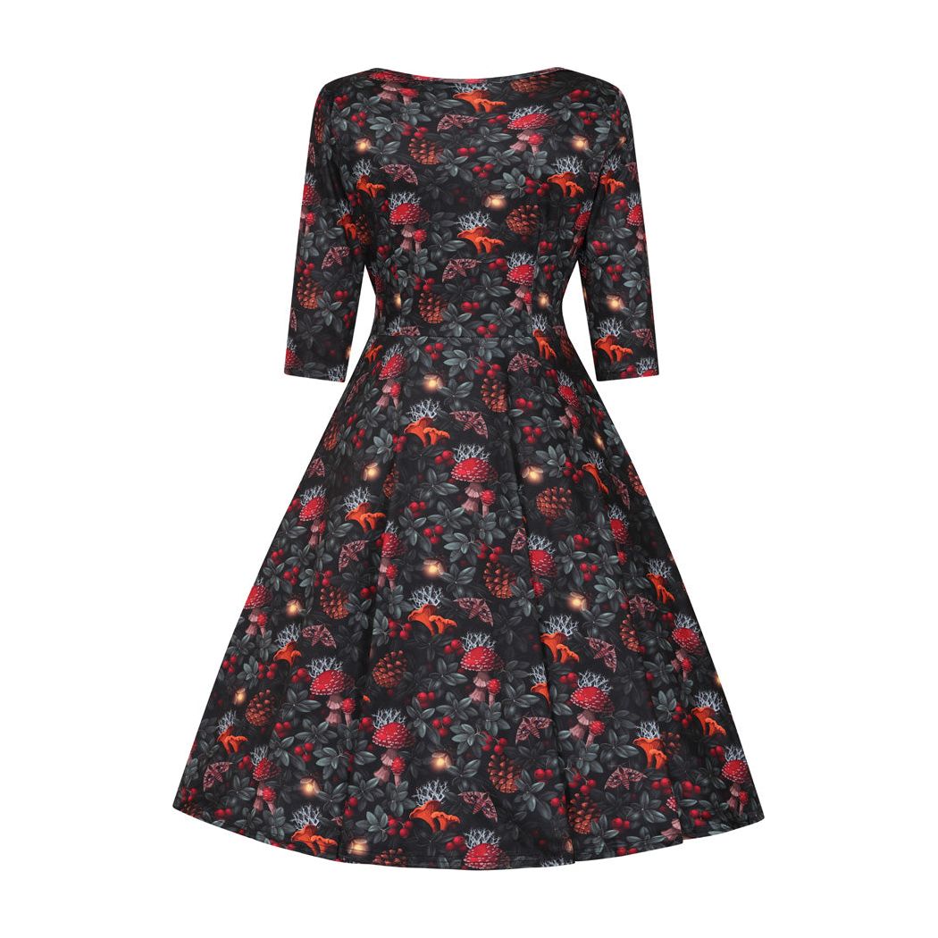 Betty Dress - Fairy Mushroom, Lady V London