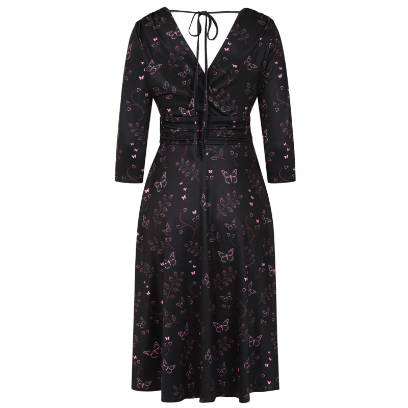 Arabella Dress - Dainty Butterfly, Lady V London