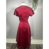 Thumbnail for Estella Dress - Red (12), Lady V London