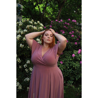 Thumbnail for Lyra - Maxi Dress - Smoky Pink