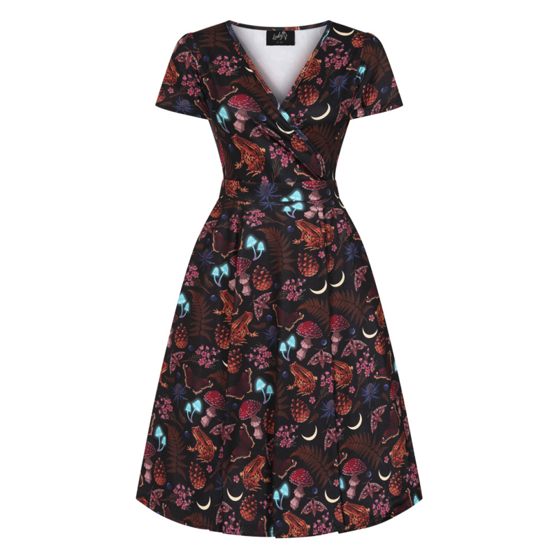 Lyra Dress - Luna Forest, Lady V London